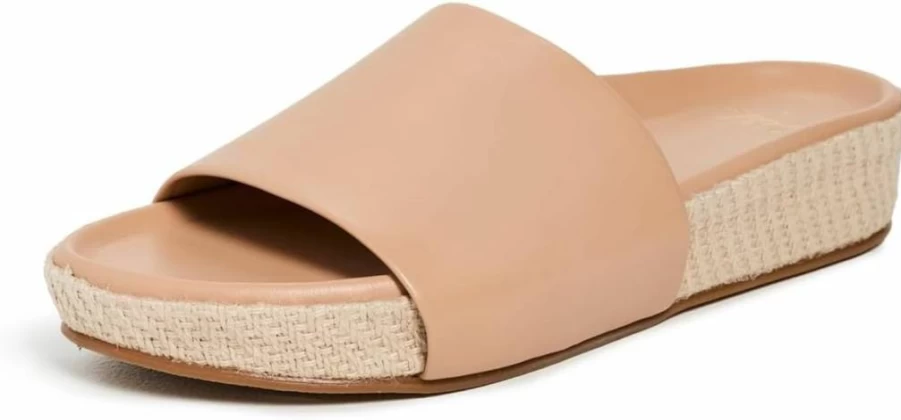 Beek Women's Pelican Jute Slides - Comfortable Summer Sandals with Natural Jute Sole
