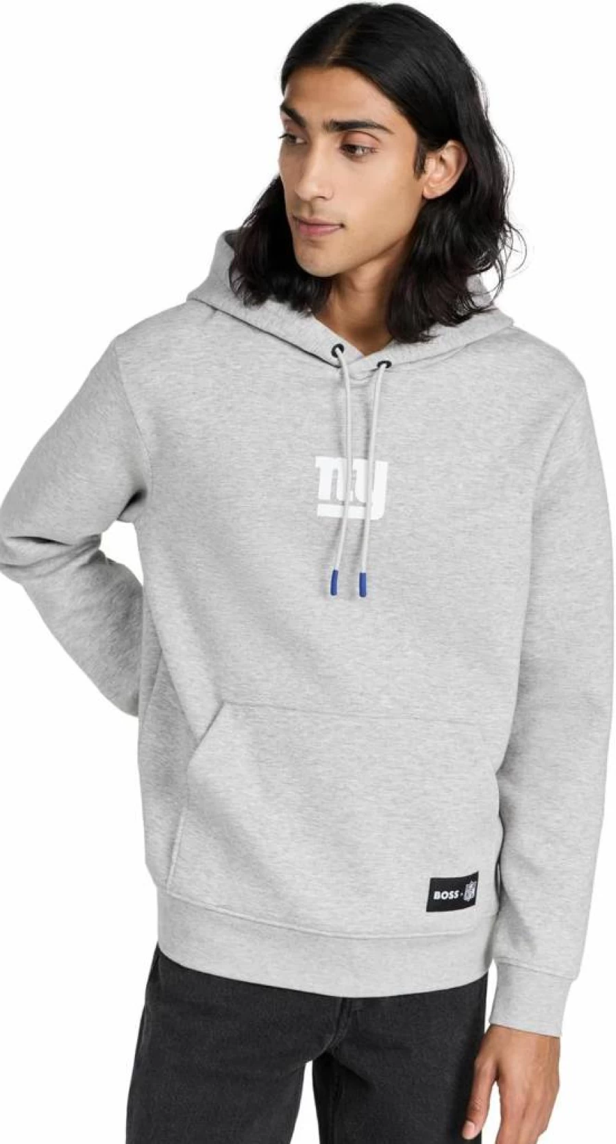 BOSS Men's Giant Hoodie - Oversized Pullover Sweatshirt for Men