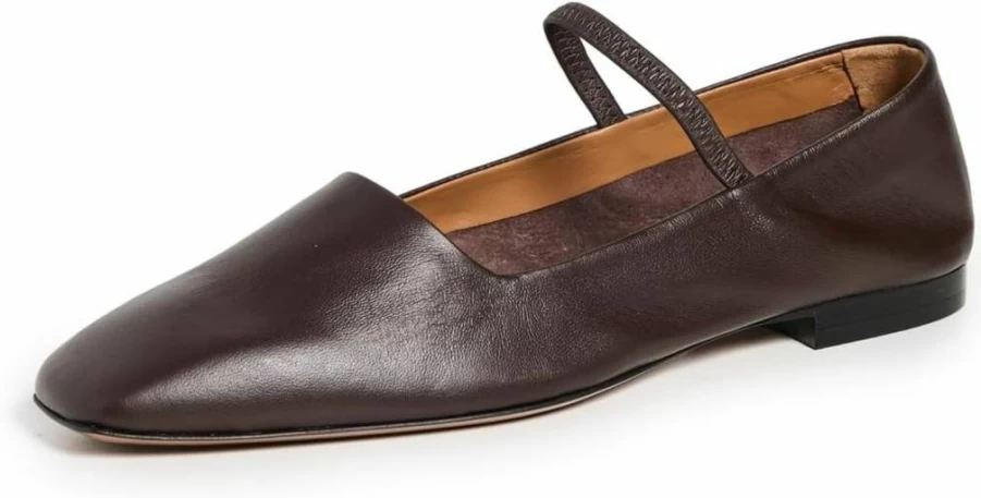 ATP Atelier Women's Petina Flats – Stylish Leather Ballet Flat Shoes for Women