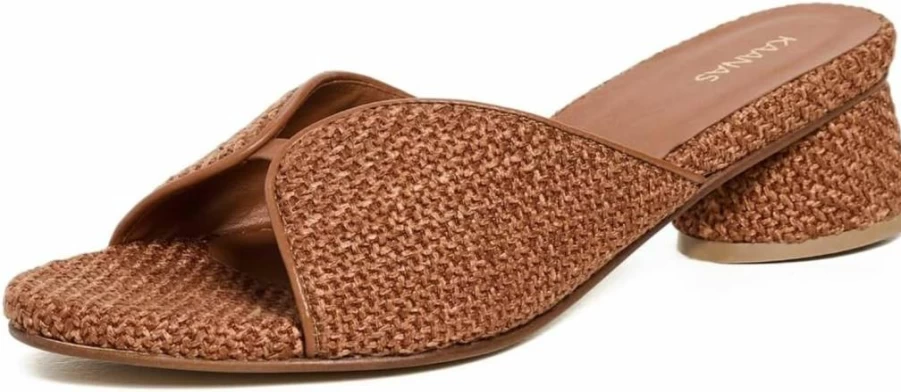 KAANAS Women's Tierra Woven Heels - Stylish & Comfortable Women's Shoes for Casual Wear