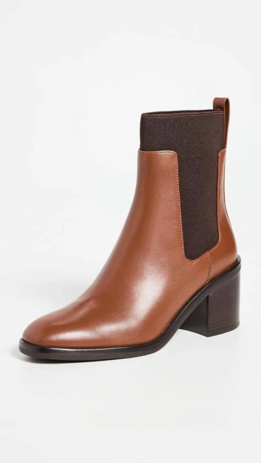 3.1 Phillip Lim Women's Alexa Chelsea Boots - 70mm Heel, Ankle Boots, Leather Upper, Fashion Footwear