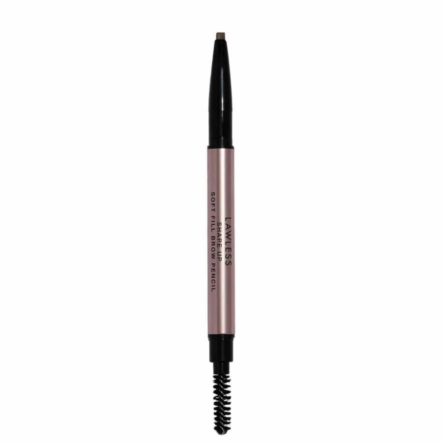 LAWLESS Brow Pencil for Women - Soft Fill Shape Up, Blonde & Tan Shades, 0.005 oz, Natural Look